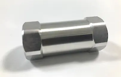 شیر چک اوزون 3/8 اینچ 316L سیل ویتون