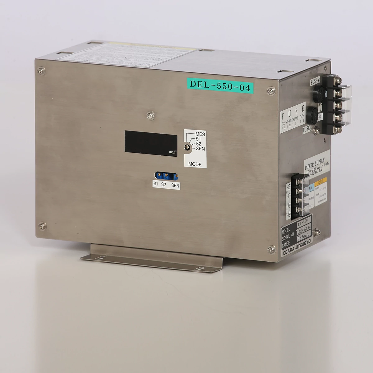 sensor de ozono disuelto acniti EL-550 para aplicaciones industriales y de investigación