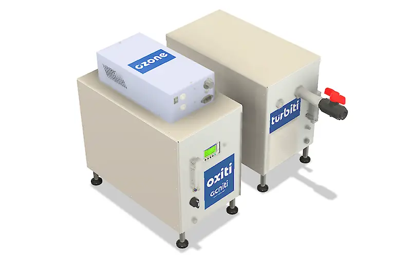 Integration oxiti-01 1-gram ozone generator and Turbiti Fusion 808
