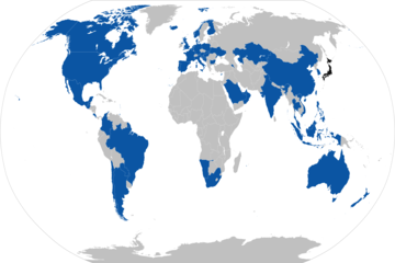 World Map of acniti partners