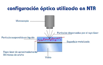 configuración óptica utilizada en nta