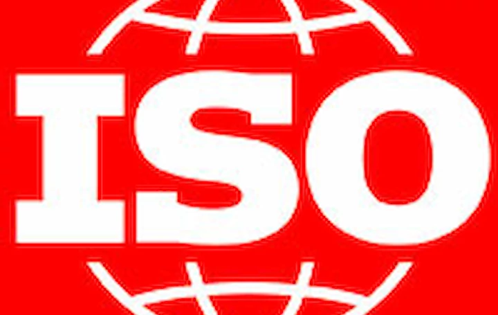 ISO logo rood