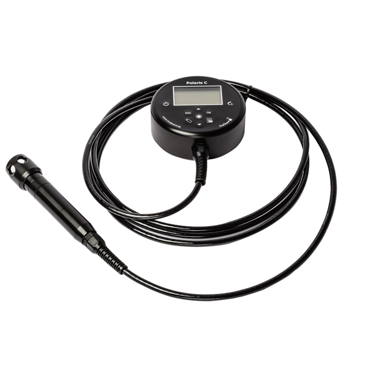 Handheld zuurstof- en temperatuurmeter met NFC-tags en Bluetooth-technologie