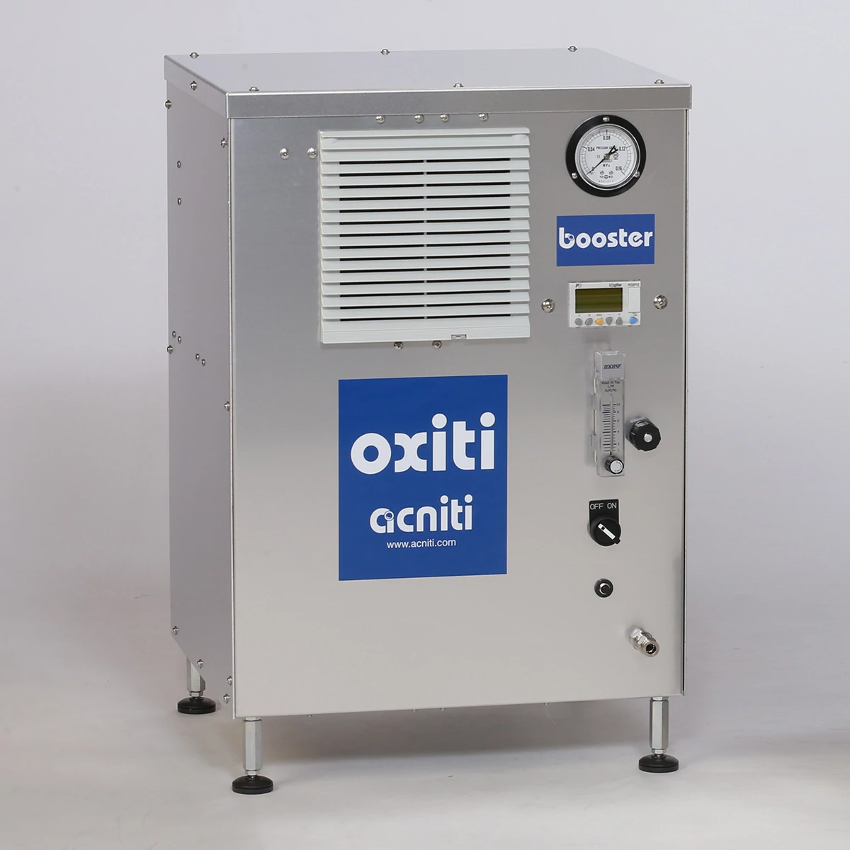 concentrador de oxígeno industrial con amplificador de presión