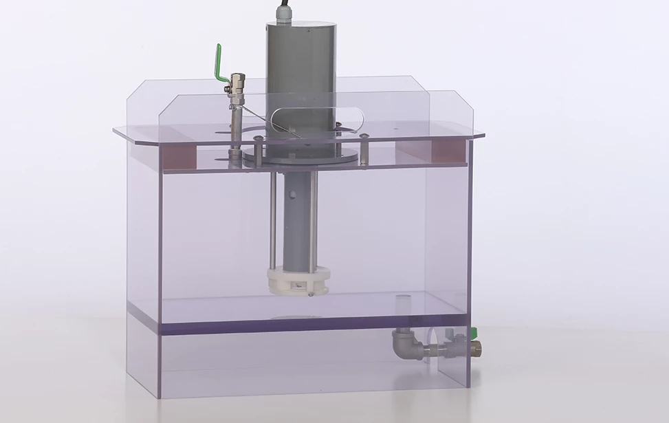 acniti microstar nanobubble generator fs302 in water tank