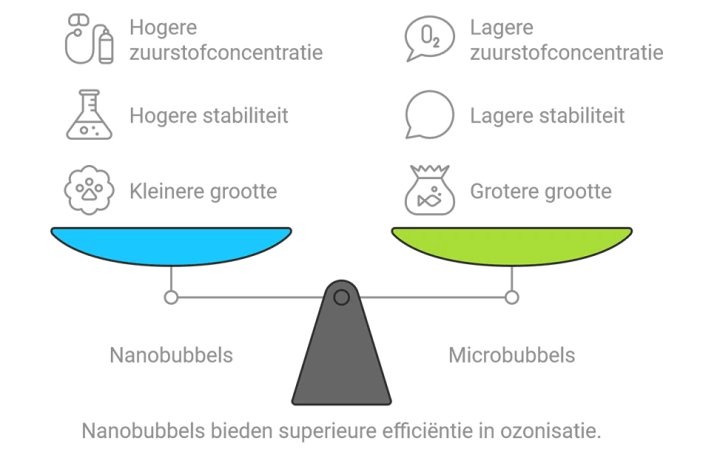 nanobubbles bieden superieure efficiencie in ozonisatie