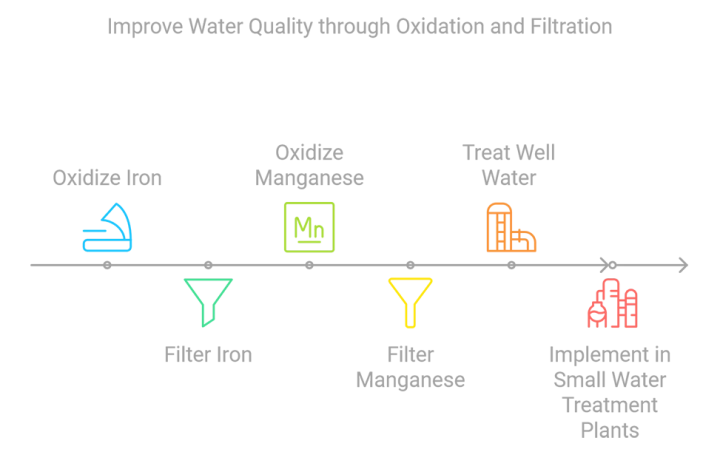 ozone-nanobubbles improve water quality through oxidation filtration