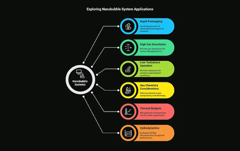 exploring nanobubble system applications
