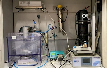 Sistema de fotocatálisis mejorado con nanoburbujas