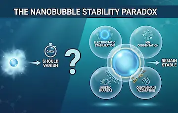 مفارقة ثبات الفقاعات النانوية: لماذا لا ينبغي أن توجد الفقاعات النانوية (لكنها موجودة)